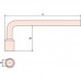 Ключ торцевой Г-образный искробезопасный 21 мм
