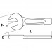 Ключ рожковый ударный короткий 24 мм