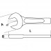 Ключ рожковый ударный короткий 27 мм