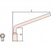 Ключ для кислородных баллонов искробезопасный 3/8"