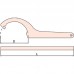 Ключ радиусный для шлицевых гаек искробезопасный 118 мм