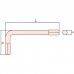 Ключ шестигранный искробезопасный 1/4"